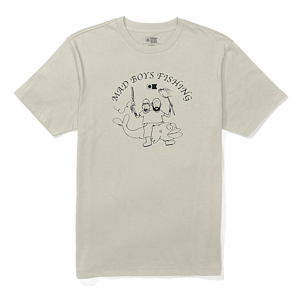 Salty Crew X Mad Boys Adventure 1 Tee Moonbeam i gruppen Kläder & Skor / Kläder / T-shirts hos Sportfiskeprylar.se (9334966205263r)