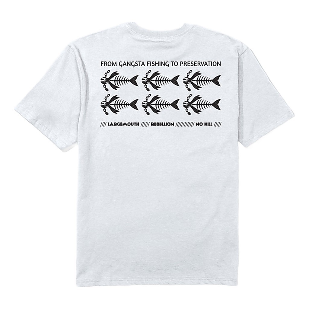 Salty Crew X Mad Boys Gangsta Tee White i gruppen Kläder & Skor / Kläder / T-shirts hos Sportfiskeprylar.se (9334966205317r)