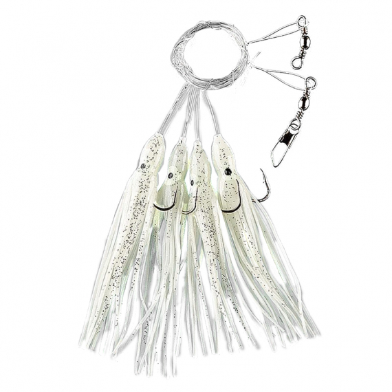 Fladen Bläckfiskhäckla 4 Krokar, 4/0 i gruppen Fiskemetoder hos Sportfiskeprylar.se (94-4-0)