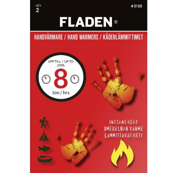 Fladen Handvärmare 5,5cm x 9,2cm (2-pack) i gruppen Verktyg & Tillbehör / Övriga Verktyg hos Sportfiskeprylar.se (97-620)