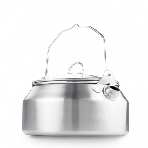 GSI Outdoors Glacier Stainless Tea Kettle i gruppen Outdoor / Friluftskök & Redskap / Kaffebryggare & Kaffepannor / Kaffepannor hos Sportfiskeprylar.se (970330)