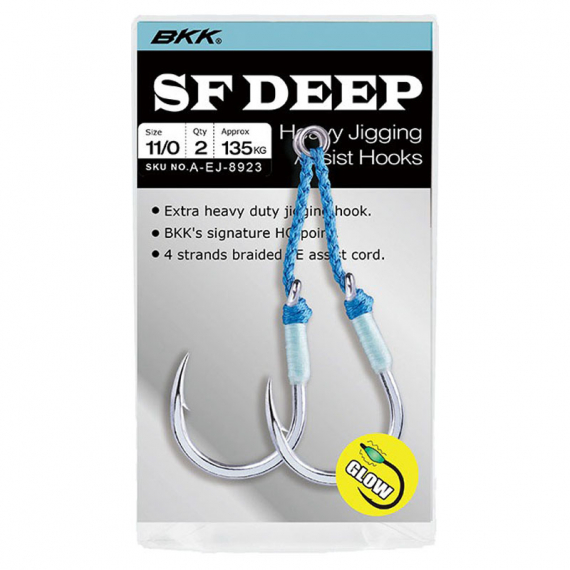 BKK SF-DEEP Saltwater Hook - 13/0 (1-pack) i gruppen Krok & Småplock / Stingers & Stingertillbehör / Stingers hos Sportfiskeprylar.se (A-EJ-8925)