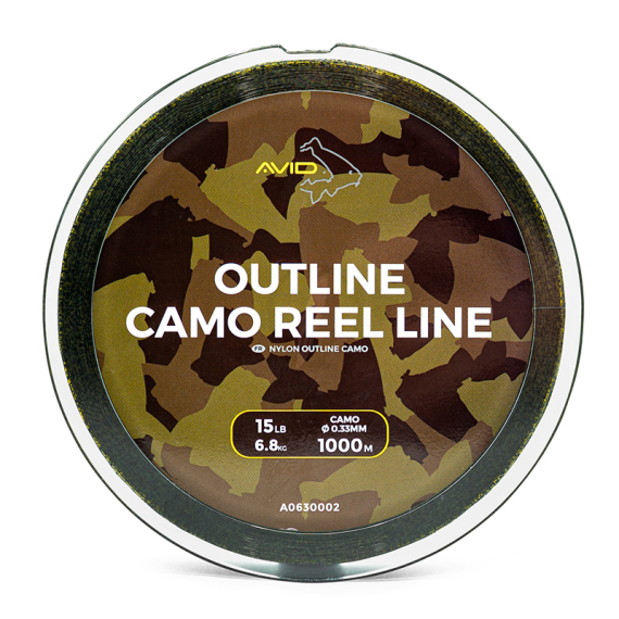 Avid Outline Camo Reel Line 1000m i gruppen Fiskelinor / Specimenlinor hos Sportfiskeprylar.se (A0630001r)