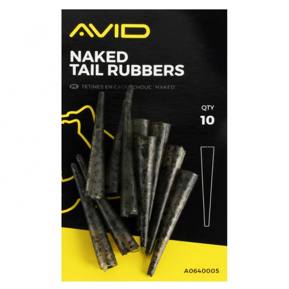 Avid Terminal Tackle Naked Tail Rubber i gruppen Krok & Småplock / Riggtillbehör / Krympslang & Sleeves hos Sportfiskeprylar.se (A0640005)