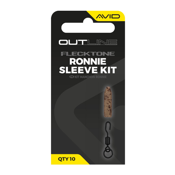Avid Outline FleckTone Ronnie Sleeve Kit i gruppen Krok & Småplock / Riggtillbehör / Övriga Riggtillbehör hos Sportfiskeprylar.se (A0640106)