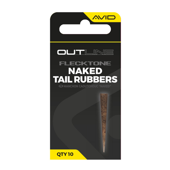 Avid Outline FleckTone Naked Tail Rubber i gruppen Krok & Småplock / Riggtillbehör / Övriga Riggtillbehör hos Sportfiskeprylar.se (A0640120)