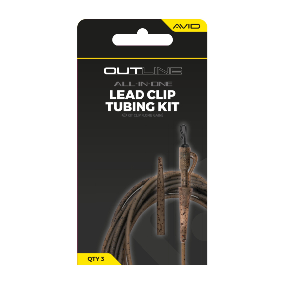 Avid Outline Lead Clip Tubing Kit i gruppen Krok & Småplock / Riggtillbehör / Övriga Riggtillbehör hos Sportfiskeprylar.se (A0640124)