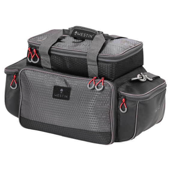 Westin W4 P&T Master Bag 5 Boxes Large Titanium Black i gruppen Förvaring / Fiskeväskor / Betesväskor hos Sportfiskeprylar.se (A255-988-L)