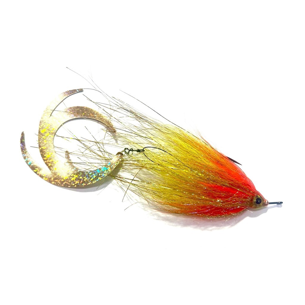 Vision Pike - Jig Dragontail Ambulance fly #4/0 i gruppen Fiskedrag / Flugor / Gäddflugor hos Sportfiskeprylar.se (A276900057-40)