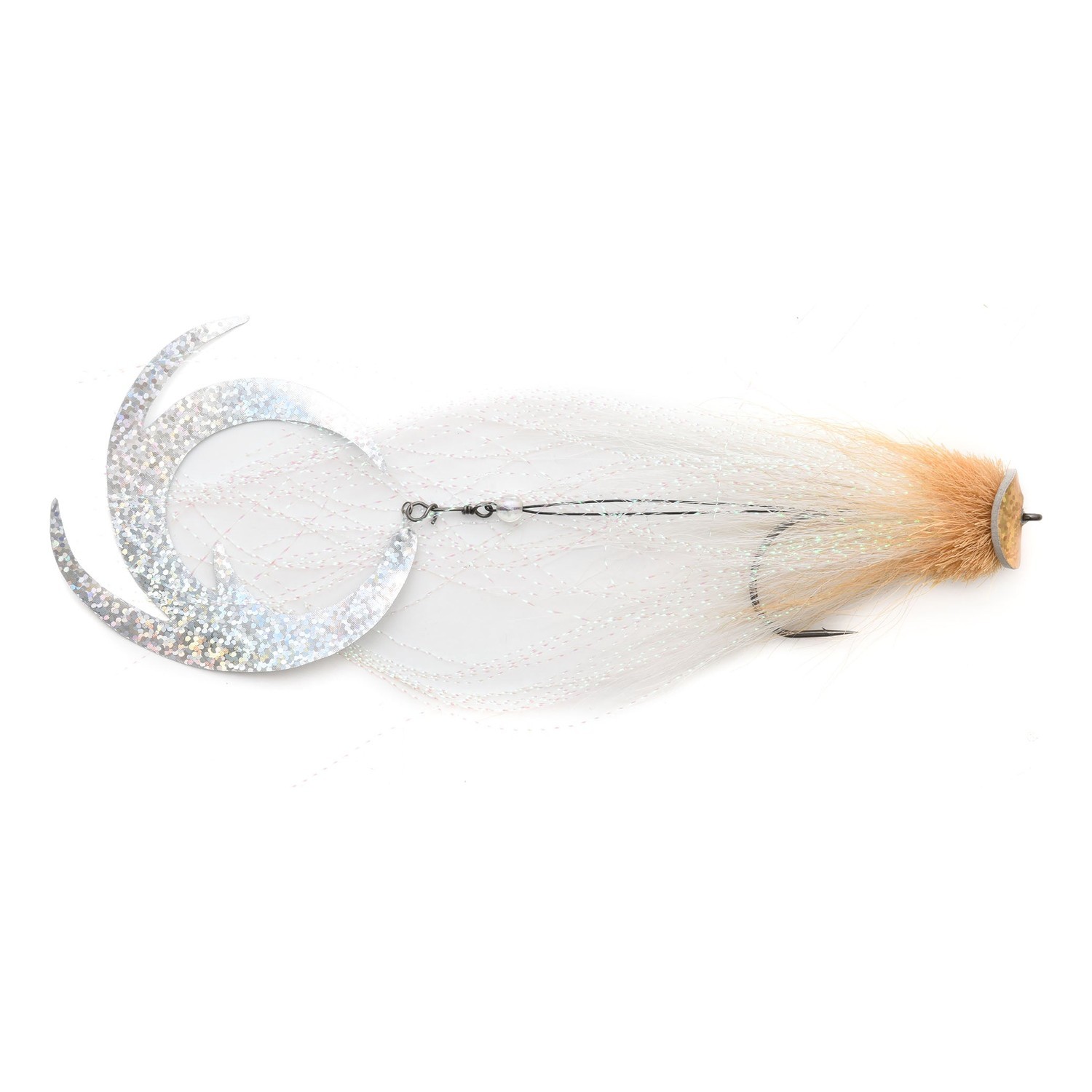 Vision Pike - Waterpusher Black & Gold fly #6/0 i gruppen Fiskedrag / Flugor / Gäddflugor hos Sportfiskeprylar.se (A276900063-60)