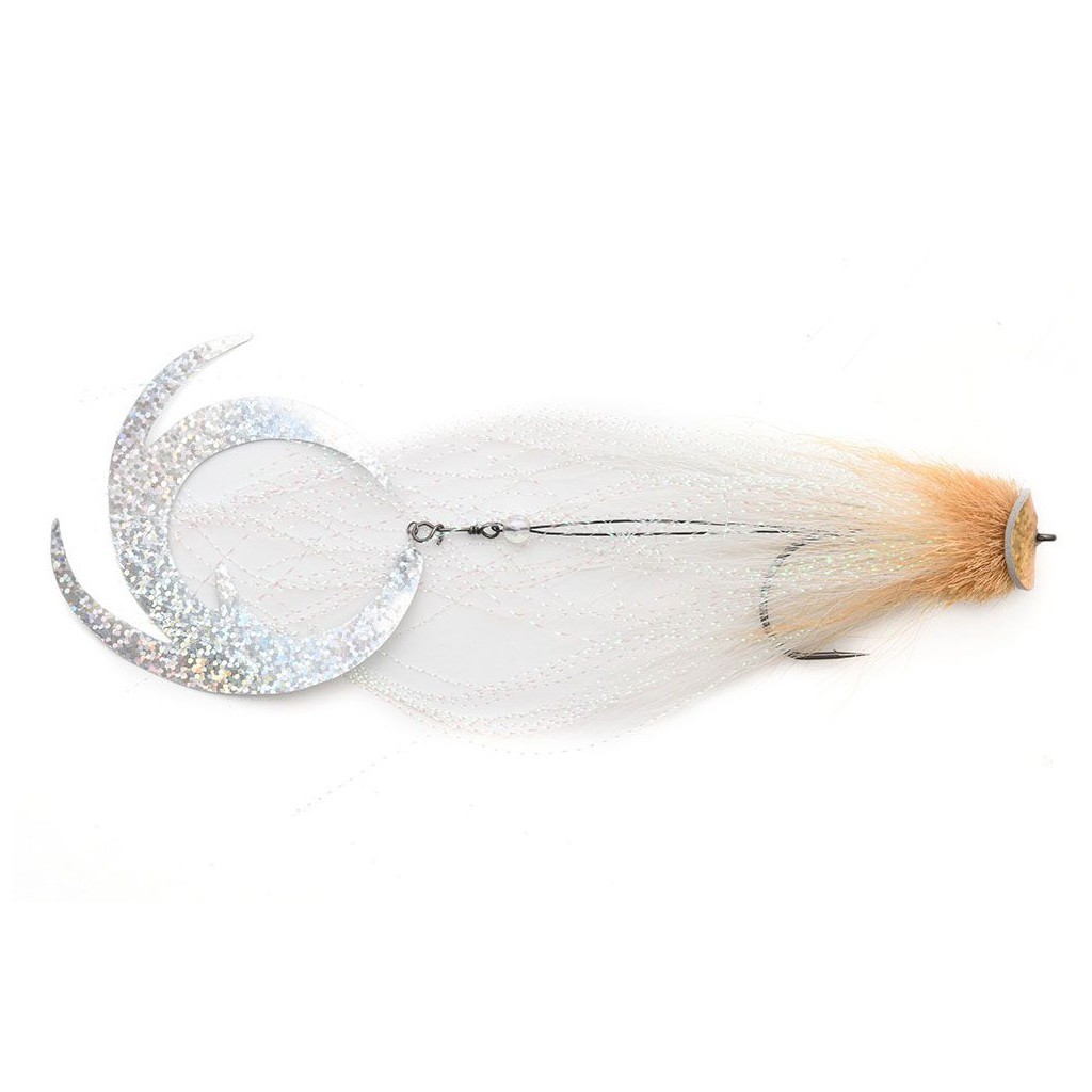 Vision Pike - Waterpusher Natural Brown & White fly #6/0 i gruppen Superdeals-se / Paketpris hos Sportfiskeprylar.se (A276900064-60)