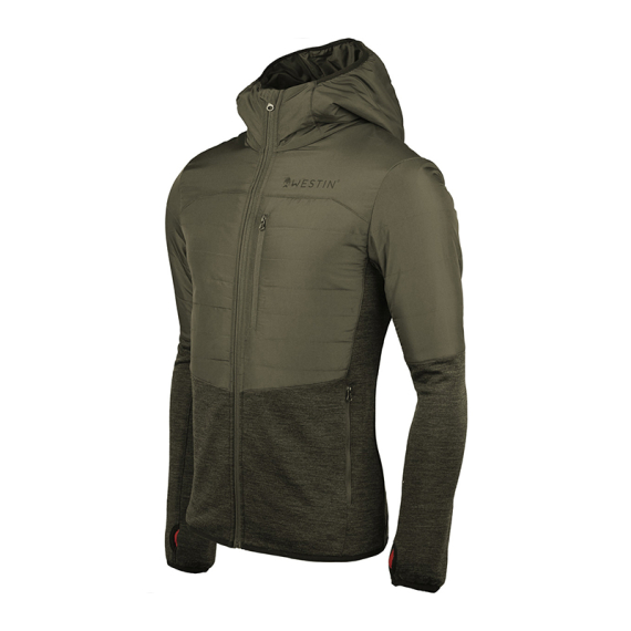 Westin Thermo Knit Jacket Beluga Green i gruppen Kläder & Skor / Kläder / Jackor / Dun & Syntetfoderjackor hos Sportfiskeprylar.se (A292-1162-Sr)