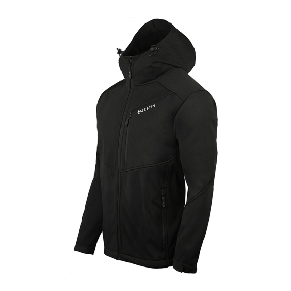 Westin Super Duty Softshell 2.0 Steel Black i gruppen Kläder & Skor / Kläder / Jackor / Skaljackor hos Sportfiskeprylar.se (A294-554-Sr)