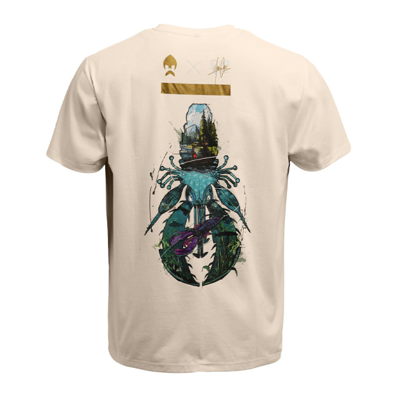 Westin Crecraw T-Shirt Beige i gruppen Kläder & Skor / Kläder / T-shirts hos Sportfiskeprylar.se (A316-1426-Sr)