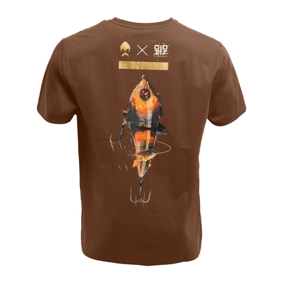 Westin Swimlure T-Shirt Dark Brown i gruppen Kläder & Skor / Kläder / T-shirts hos Sportfiskeprylar.se (A317-1447-Sr)