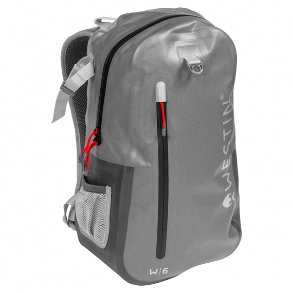 Westin W6 Wading Backpack Silver/Grey 25L i gruppen Förvaring / Ryggsäckar / Fiskeryggsäckar hos Sportfiskeprylar.se (A80-595-OS)