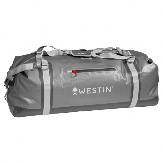 Westin W6 Roll-Top Duffelbag Silver/Grey Large i gruppen Förvaring / Fiskeväskor / Betesväskor hos Sportfiskeprylar.se (A83-595-L)