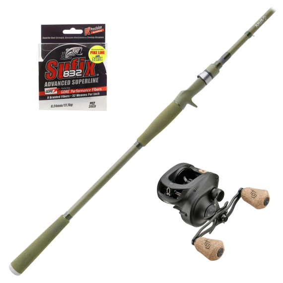 AAVA Flada 8\'3\'\' 50-180g Allround Pike Combo i gruppen Fiskeset / Spinnfiskeset / Spinnfiskeset Gädda hos Sportfiskeprylar.se (AAVAFLADA13FCOMBO)