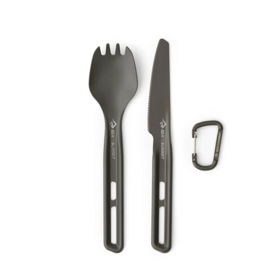 Sea To Summit Frontier UL Cutlery Set 2pcs Spork And Knife i gruppen Outdoor / Friluftskök & Redskap / Bestick & Tillbehör hos Sportfiskeprylar.se (ACK034021-121701)