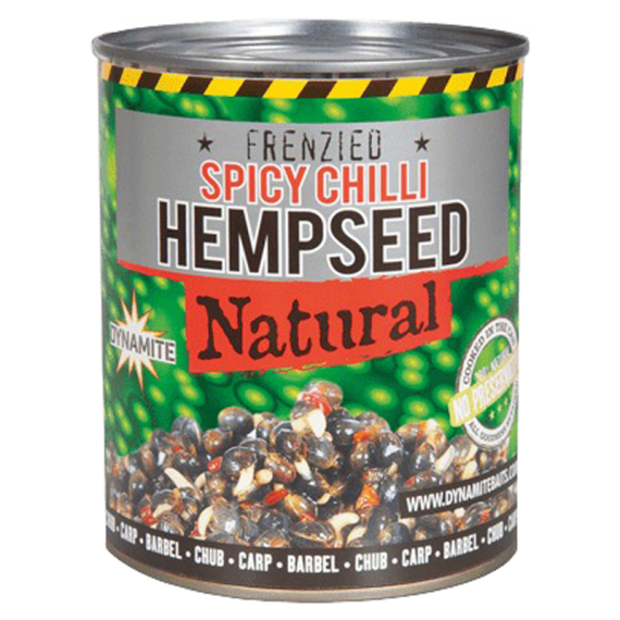 Dynamite Baits Frenzied Hempseed Chilli Can 700g i gruppen Fiskedrag / Boilies, Krokbeten & Mäsk / Partiklar hos Sportfiskeprylar.se (ADY040198)