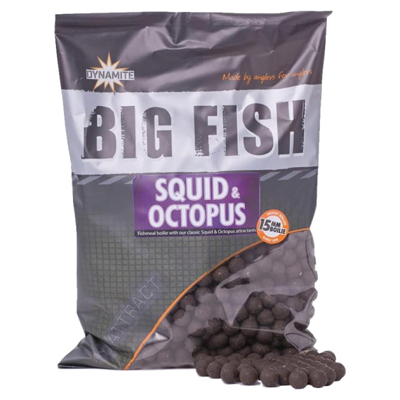 Dynamite Baits Squid & Octopus Boilies 1kg i gruppen Fiskedrag / Boilies, Krokbeten & Mäsk / Boilies hos Sportfiskeprylar.se (ADY040967r)