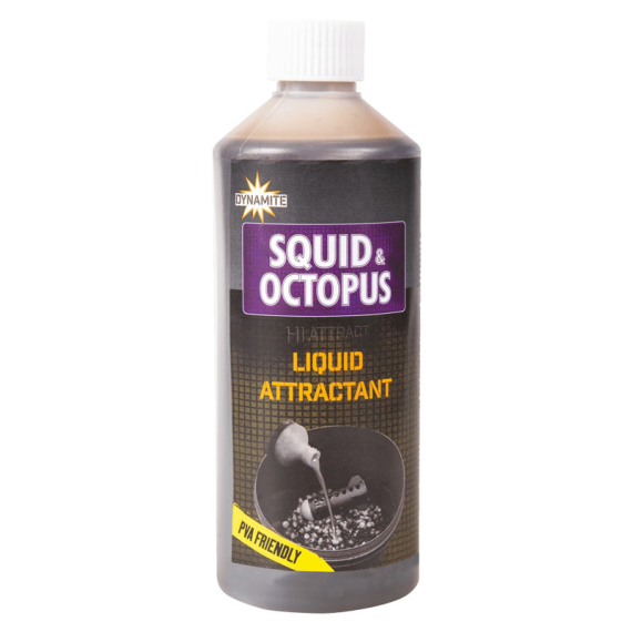 Dynamite Baits Squid & Octopus Liquid Attractant 500ml i gruppen Fiskedrag / Boilies, Krokbeten & Mäsk / Tillsatser hos Sportfiskeprylar.se (ADY041263)