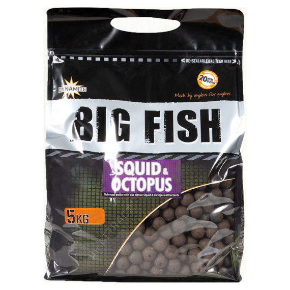 Dynamite Baits Squid & Octopus Boilies 5kg 15mm i gruppen Fiskedrag / Boilies, Krokbeten & Mäsk / Boilies hos Sportfiskeprylar.se (ADY041538)