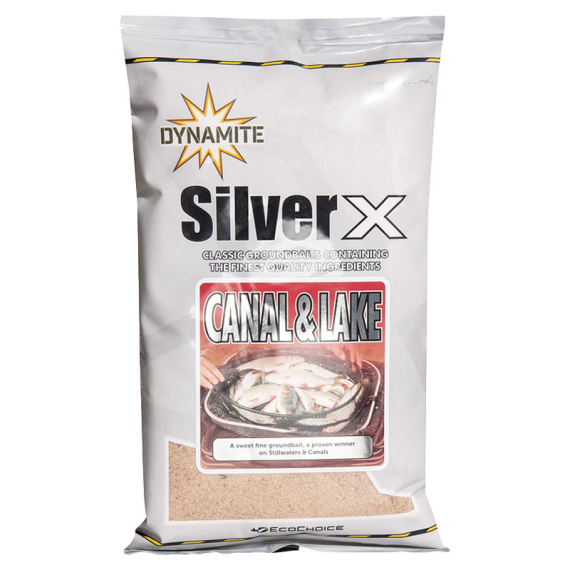 Dynamite Baits Silver X Canal & Lake 1kg i gruppen Fiskedrag / Boilies, Krokbeten & Mäsk / Mäsk / Groundbait hos Sportfiskeprylar.se (ADY750500)