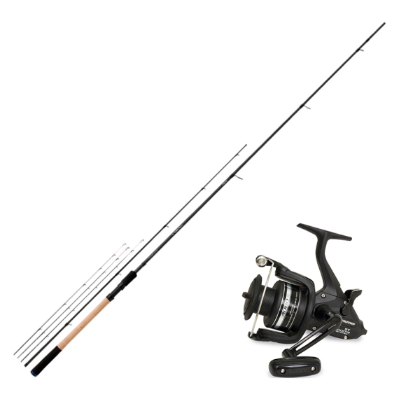 Shimano Rod Aero X5 Pellet Waggler 11ft - 15g Combo i gruppen Fiskeset / Specimenset / Feederset hos Sportfiskeprylar.se (AEROX5FEEDERCOMBO)