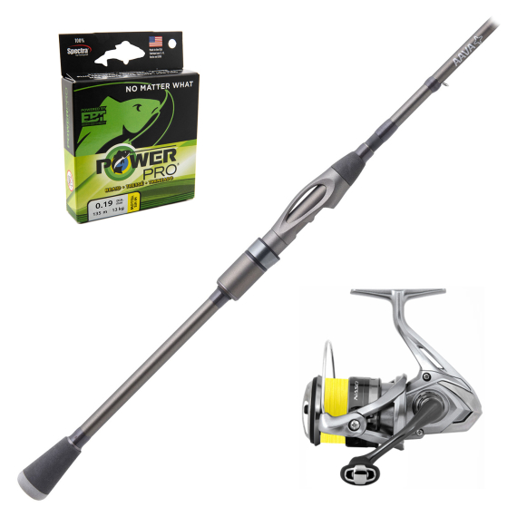 AAVA Ahku 7\'2\'\' 4-19g Nasci Combo i gruppen Fiskeset / Haspelset / Haspelset Abborre hos Sportfiskeprylar.se (AHKUNASCICOMBO)