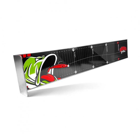 Söder Sportfiske Måttbräda Abborre 60cm i gruppen Verktyg & Tillbehör / Mätverktyg & Måttdekaler hos Sportfiskeprylar.se (ALUMATTBRADAABBORRE)