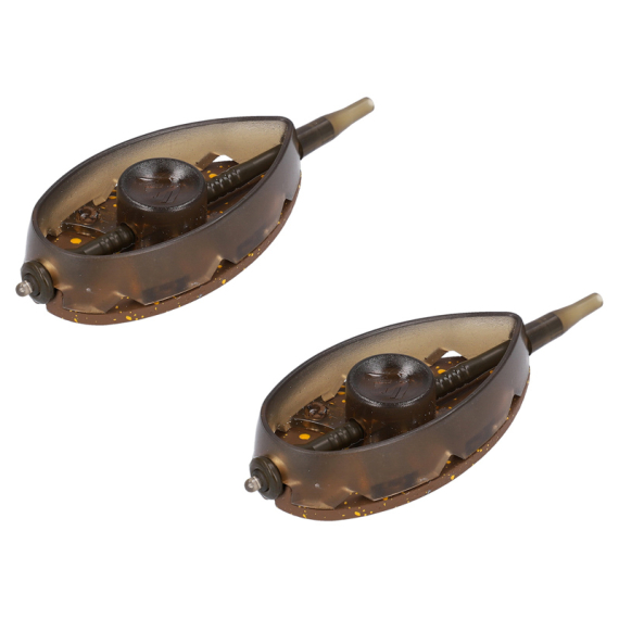 Mikado Method Feeder Aperio Q.M.F. System L (2-pack) i gruppen Krok & Småplock / Riggtillbehör / Feeders hos Sportfiskeprylar.se (AMFA-QMF-2L-30Br)