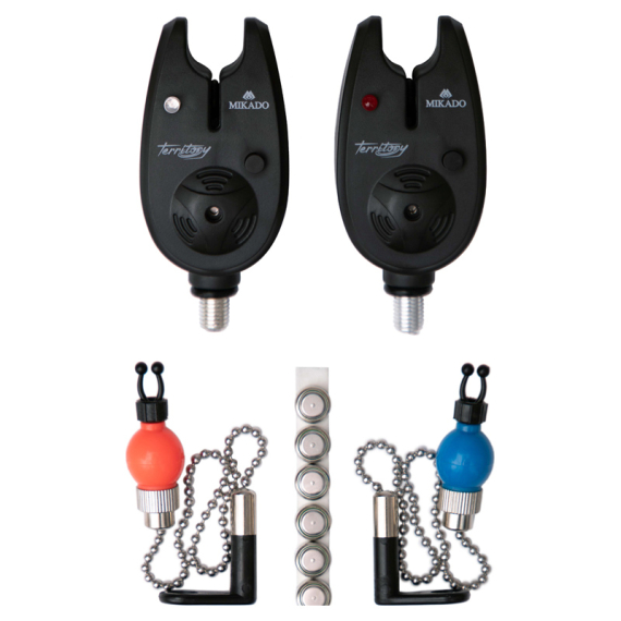 Mikado Nappalarm inkl. Hangers i gruppen Verktyg & Tillbehör / Nappalarm & Indikatorer / Nappalarm hos Sportfiskeprylar.se (AMS01-HR-C-SET)