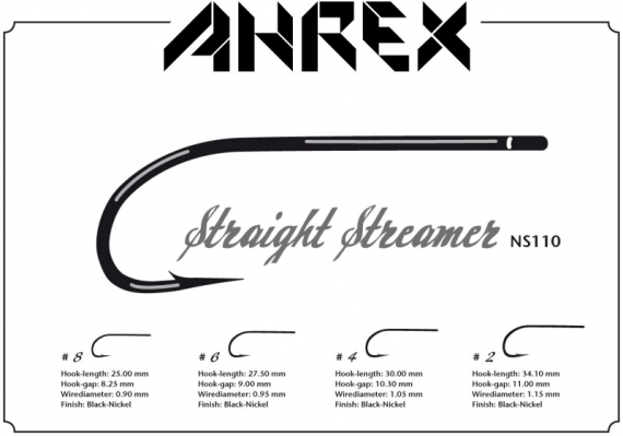 Ahrex NS110 - Streamer S/E i gruppen Krok & Småplock / Krok / Flugbindningskrok hos Sportfiskeprylar.se (ANS110r)