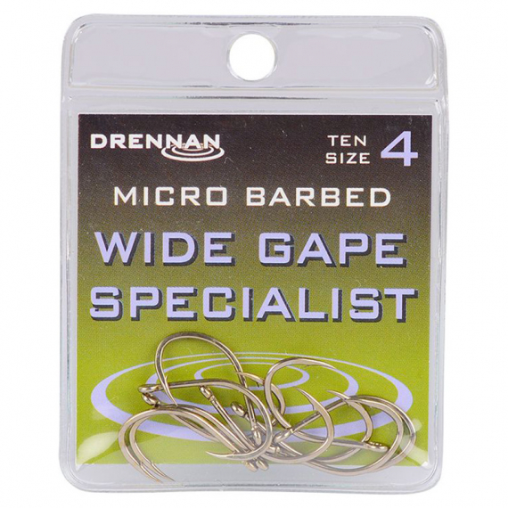 Drennan Wide Gape Specialist i gruppen Krok & Småplock / Krok / Specimenkrok hos Sportfiskeprylar.se (B024-14r)