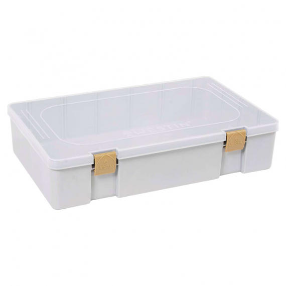 Westin W3 Game Tackle Box 36x22,5x8cm Grey/Clear i gruppen Förvaring / Boxar & Lådor / Betesboxar hos Sportfiskeprylar.se (B03-706-036)