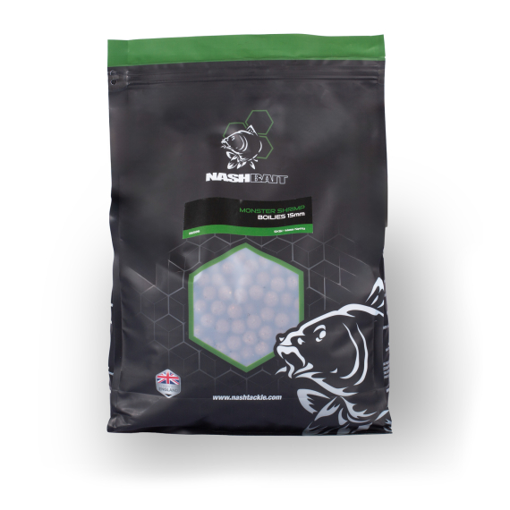 Nash Monster Shrimp Boilies - 5kg i gruppen Fiskedrag / Boilies, Krokbeten & Mäsk / Boilies hos Sportfiskeprylar.se (B6506-TPr)