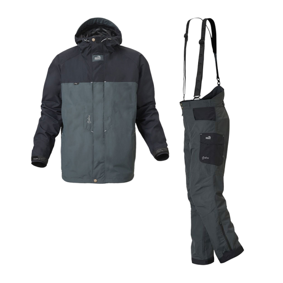 Geoff Anderson Barbarus 2 Suit - Black i gruppen Kläder & Skor / Kläder / Klädset & Fiskeställ hos Sportfiskeprylar.se (BARBARUS2-PAKET)