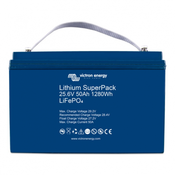 Victron Energy Lithium SuperPack 25,6V/50Ah i gruppen Marinelektronik & Båt / Marinbatterier & Laddare / Marinbatterier / Litiumbatterier hos Sportfiskeprylar.se (BAT524050705)
