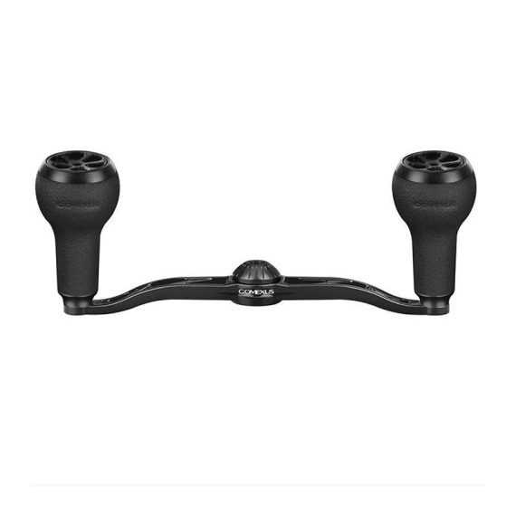 Gomexus 100mm Aluminum Handle for baitcasting Reel Black/Black i gruppen Fiskerullar / Tillbehör Fiskerullar / Vevhandtag hos Sportfiskeprylar.se (BD100H27BKBK2r)