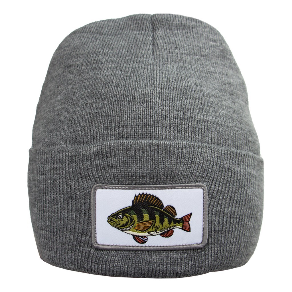 Hurricane Beanie Perch Patch Grey i gruppen Kläder & Skor / Kepsar & Huvudbonader / Mössor hos Sportfiskeprylar.se (BEA03)