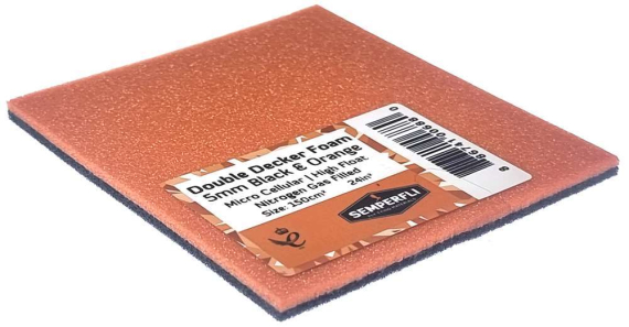 Semperfli Double Decker Foam Small (5mm) i gruppen Krok & Småplock / Flugbindning / Flugbindningsmaterial / Foam hos Sportfiskeprylar.se (BFFDSMLBORr)