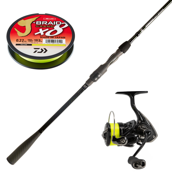 BFT Ninety Two Pike Finesse 7\'6\'\' -60g Pitch Black Combo i gruppen Fiskeset / Haspelset / Haspelset Gädda hos Sportfiskeprylar.se (BFTPIKEFINESSECOMBO)