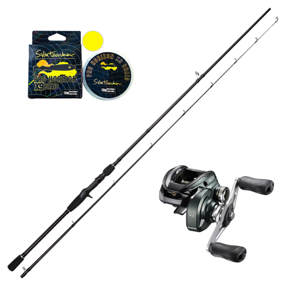 Svartzonker Black Series \'\'The Horizon\'\' 8\' 20-70g Curado Downsize Combo i gruppen Fiskeset / Spinnfiskeset / Spinnfiskeset Gädda hos Sportfiskeprylar.se (BLACKSERIESCURADOCOMBO)