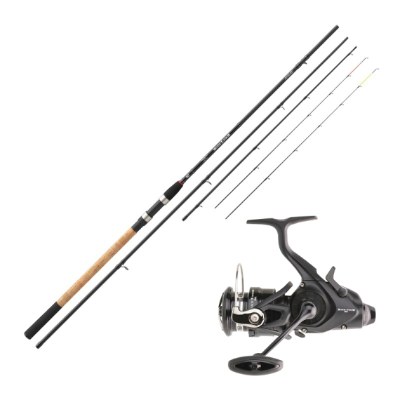 Daiwa Black Widow - Feeder 12\' Combo i gruppen Fiskeset / Specimenset / Feederset hos Sportfiskeprylar.se (BLACKWIDOWFEEDERCOMBO)
