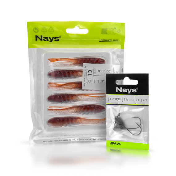 Nays BLLT Bundle i gruppen Fiskedrag / Jiggar & Gummibeten / Soft Jerkbait & Pintails hos Sportfiskeprylar.se (BLLTBUNDLE)
