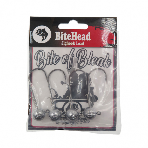 Bite Of Bleak Bitehead Lead - 10g 4/0 (4-pack) i gruppen Krok & Småplock / Jiggskallar / Runda Jiggskallar hos Sportfiskeprylar.se (BOB-00-0313)