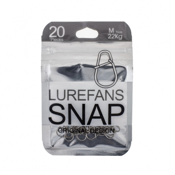 Lurefans Snap Size M i gruppen Krok & Småplock / Beteslås / Hakbeteslås hos Sportfiskeprylar.se (BOB-00-1036)