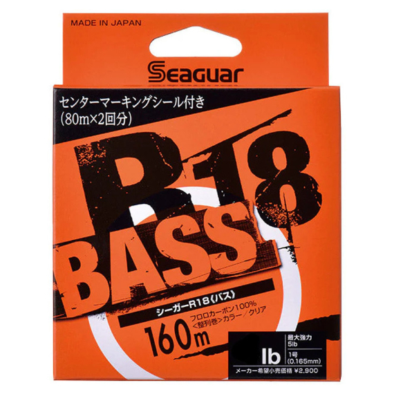 Seaguar R18 Bass 160m i gruppen Fiskelinor / Fluorocarbonlinor hos Sportfiskeprylar.se (BOB-00-SEAGUAR-0150r)