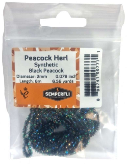 Semperfli Synthetic Peacock Herl i gruppen Krok & Småplock / Flugbindning / Flugbindningsmaterial / Övriga Syntetmaterial hos Sportfiskeprylar.se (BSPH002BLKr)